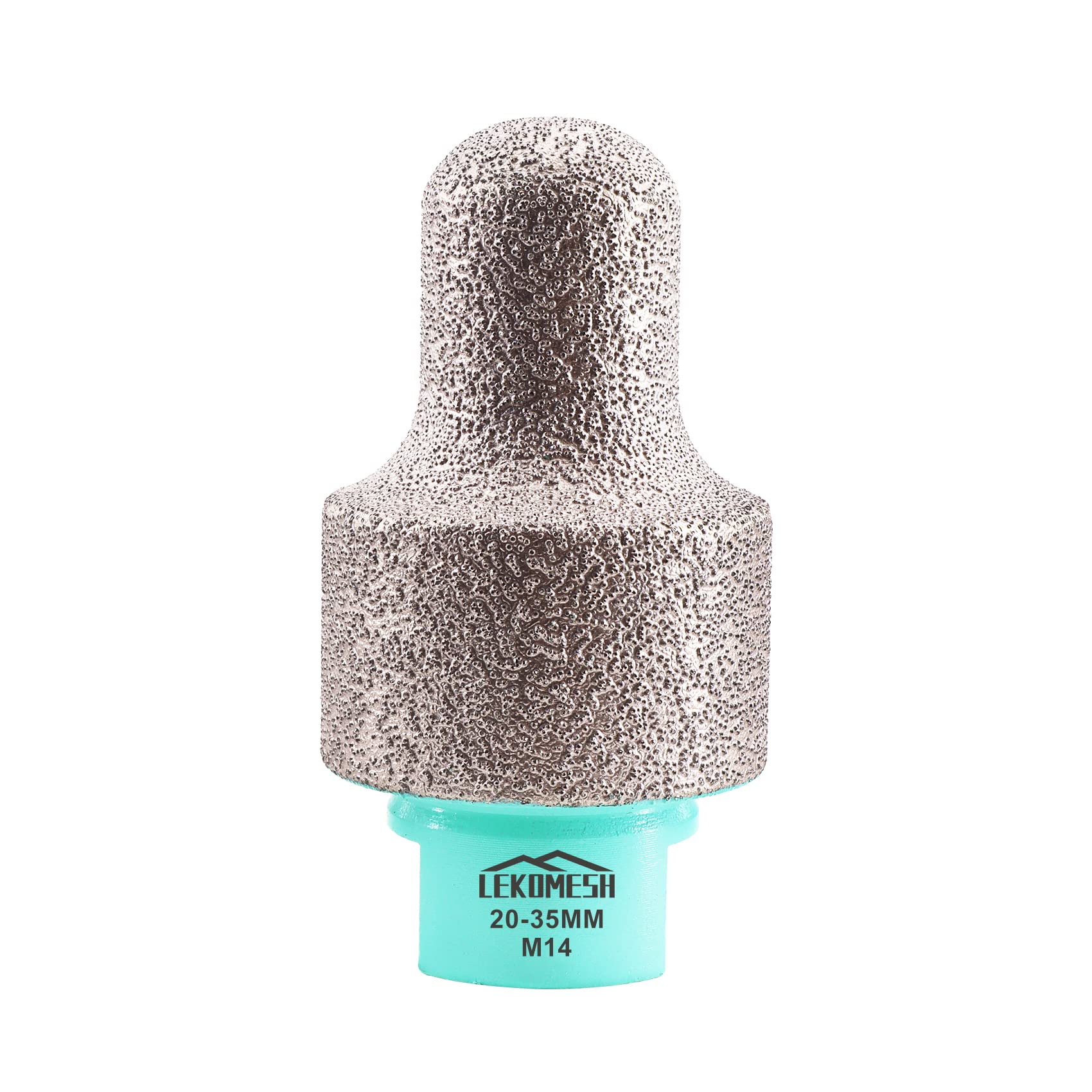 Diamond Finger Milling Bits 20-35MM - Diamond Coated Milling Bit for Enlarging Beveling Shaping Existing Holes of Porcelain Tile Ceramic Granite Marble M14 Thread LEKOMESH