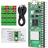 Freenove Raspberry Pi Pico 2 W Board Pre-Soldered Header, Dual Arm Cortex-M33 and Dual Hazard3 RISC-V Microcontroller, Develo