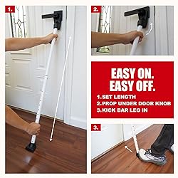 SECURITYMAN Adjustable Door Security Bar