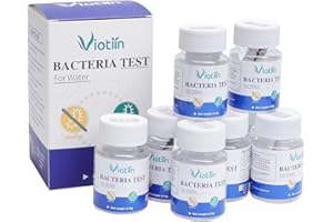 Viotiin 8 Pack E Coli and Coliform Bacteria Water Test Kit, EPA Approved, Water Quality Water Test Kit for Detect Well, Tap, Pool, Lake, Pond and Drinking Water
