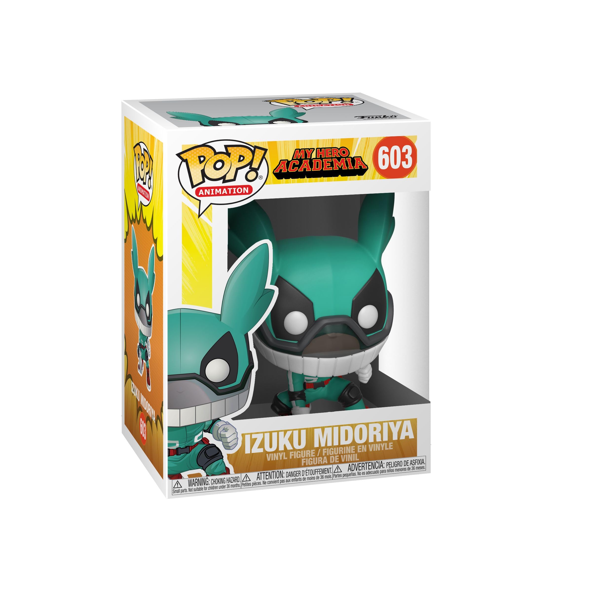 Funko POP! Animation: MHA - Deku With Helmet - My Hero Academia - Collectable Vinyl Figure - Gift Idea - Official Merchandise - Toys for Kids & Adults - Anime Fans - Model Figure for Collectors
