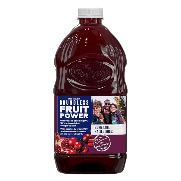 OCEAN SPRAY® 100% JUICE CRANBERRY POMEGRANATE JUICE BLEND, 64 FL OZ BOTTLE