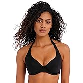 Freya Womens Jewel Cove Halter Underwire Bikini Top