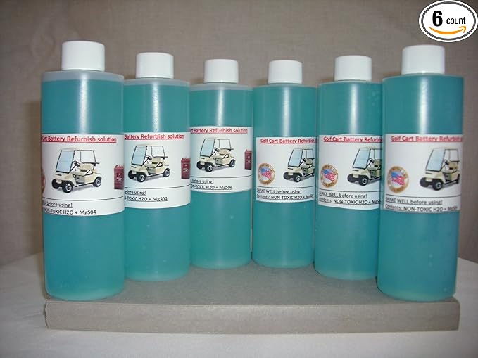 How to refurbish golf cart batteries