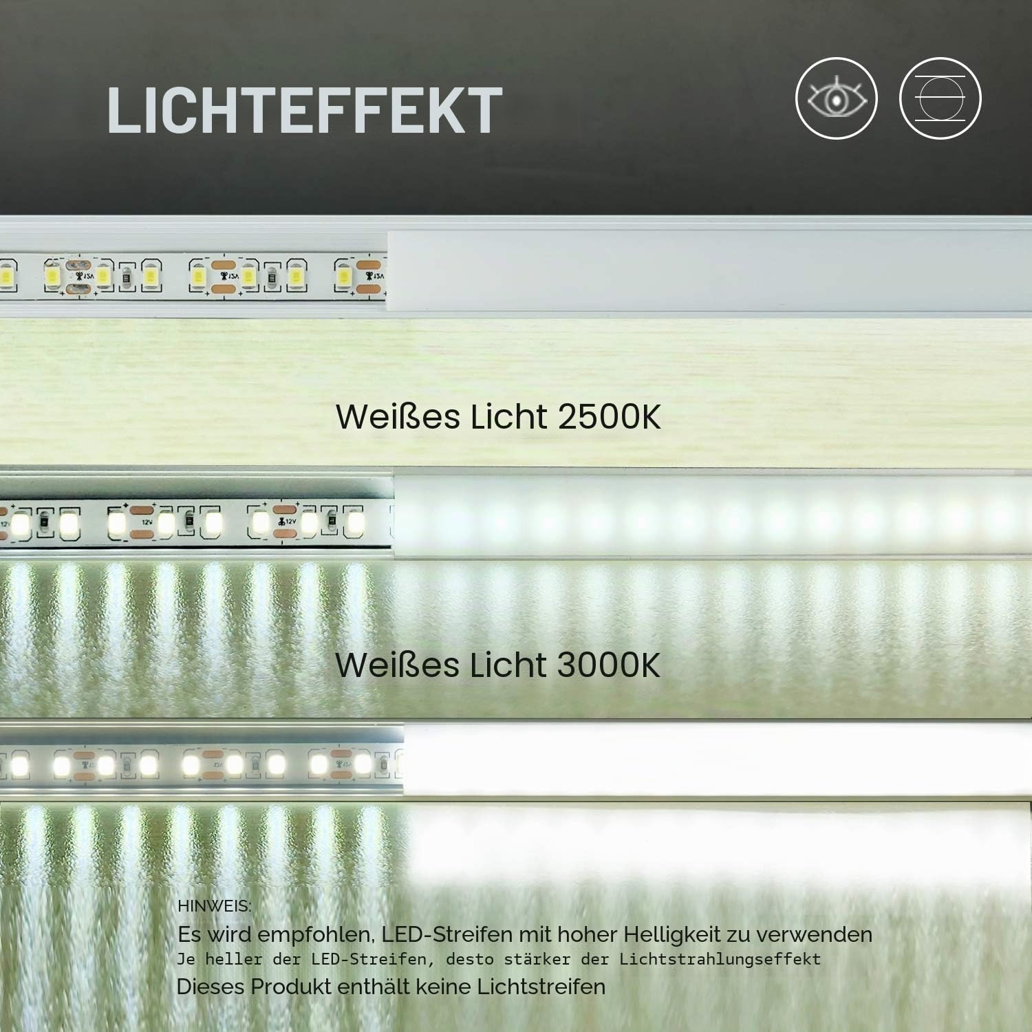 SENXINGYAN LED Aluminium Profil 1m, 12 Pack V-Form LED Profil/LED-Kanäle mit Milchig Weißer Abdeckung, LED-Diffusoren mit Endkappen, Montageclips und Eckverbindern 5