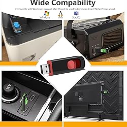 MAKACTUA 32GB USB Flash Drive, USB 2.0 Memory Stick