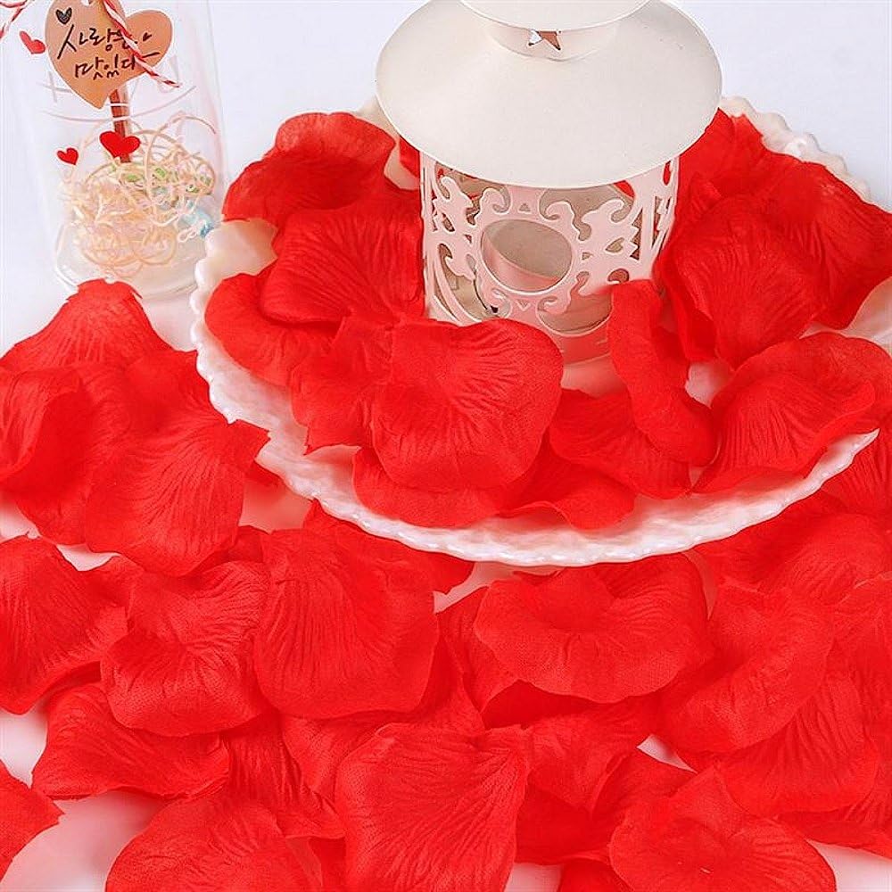 CHSYOO 1000 x Artificial Flora Petal Roses Flowers Confetti - Image 3