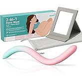GROWNSY Perineal Massage Tool for Pregnancy Labor & Birth Prep,Pain Relief for Labor and Delivery,Pelvic Wand Tool,Pelvic Flo