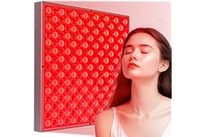 Red Light Lamp, CLMTAS 45W Panel with 660nm ＆ 850nm Near-Infrared Light Combo, for Body, Festival Gift