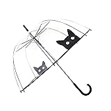 SMATI Stick Automatic Clear Stars Umbrella