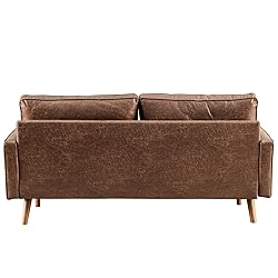 XIZZI Rivet Aiden Mid-Century Modern Loveseat Sofa