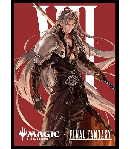 FINAL FANTASY カードスリーブ セフィロス Amazon.com: FINAL FANTASY Card Sleeve Series - FFVII Cloud