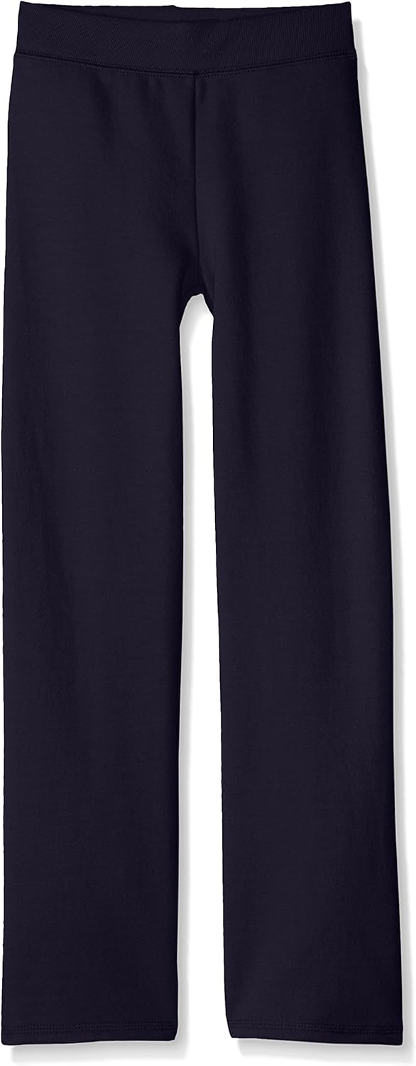 Hanes ComfortSoft EcoSmart Girls' Open Bottom Leg Sweatpants: Clothing