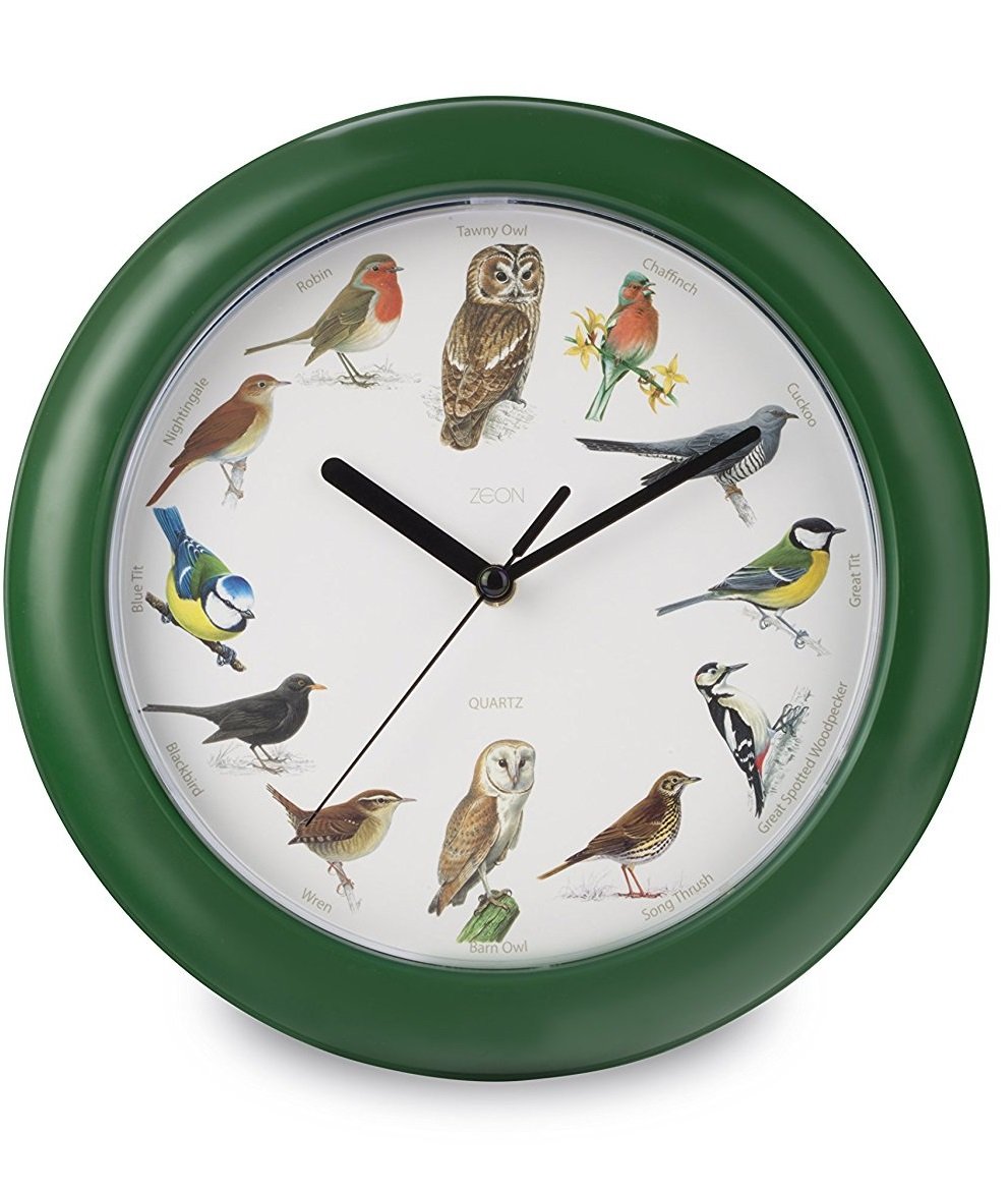Zeon Tech Singing Bird Clock Amazon.co.uk Kitchen & Home