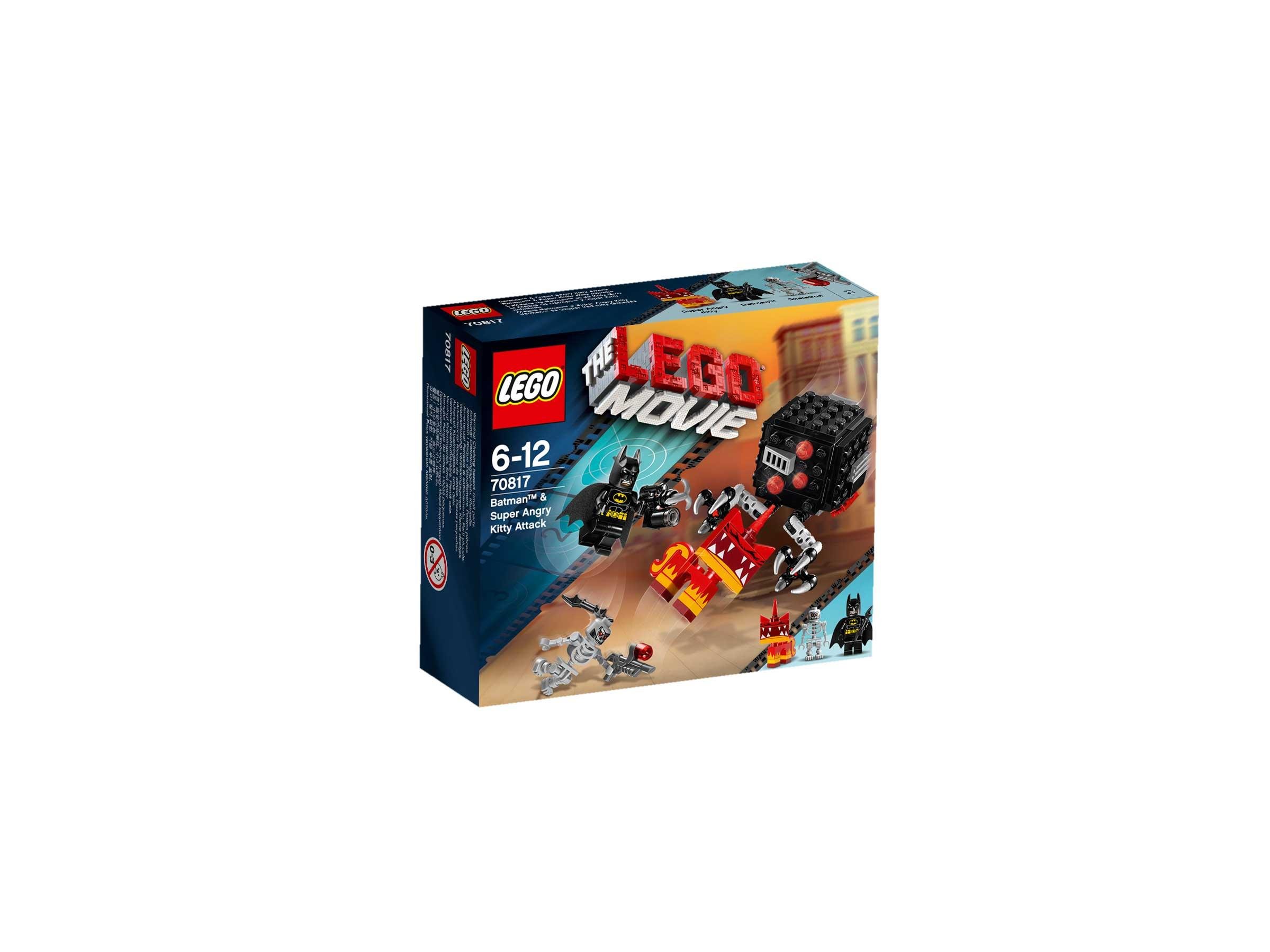 LEGO Movie Batman and Super Angry Kitty Attack