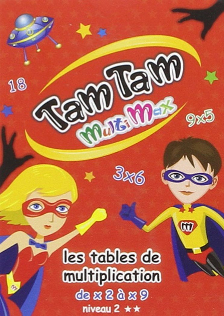Tam Tam multimax 2 - les tables de multiplications de x2 à x9