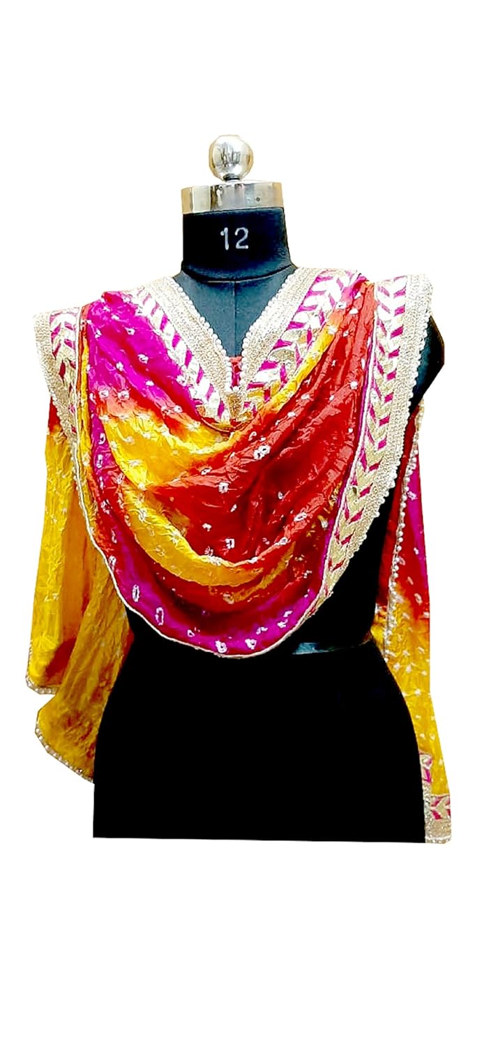 Girl dupatta style Clearance