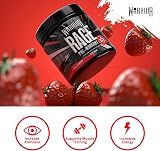 Warrior Rage Pre Workout Powder 392g 45 Servings Savage Strawberry 300mg view 4
