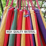 GOCAN Brazilian Double Hammock 250x160cm Extra Large Rainbow 500lb view 2