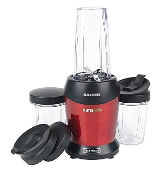 Salter Mix & Go Batidora, 25000 rpm BPA Free, 3 accesorios incluidos, ...