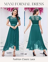 BeryLove Prom Dresses for Women Wedding Guest