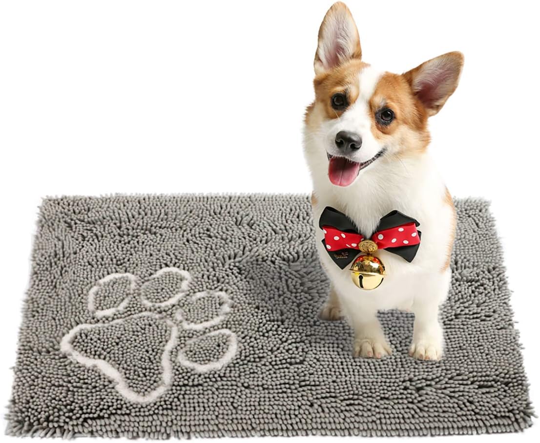 Hevice Super Absorbent Dirty Dog Doormat, NonSlip