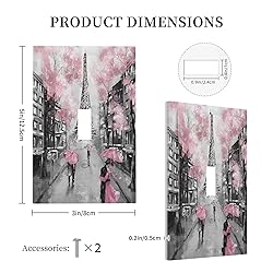 Paris City Light Switch Cover Single Toggle