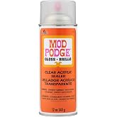 Mod Podge Spray Acrylic Sealer that is Specifically Formulated to Seal Craft Projects, Dries Crystal Clear is Non-Yellowing No-Run and Quick Drying, 12 ounce, Gloss