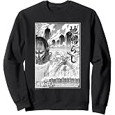 Attack on Titan The Rumbling Epic Battle Manga Chest Poster Sweatshirt