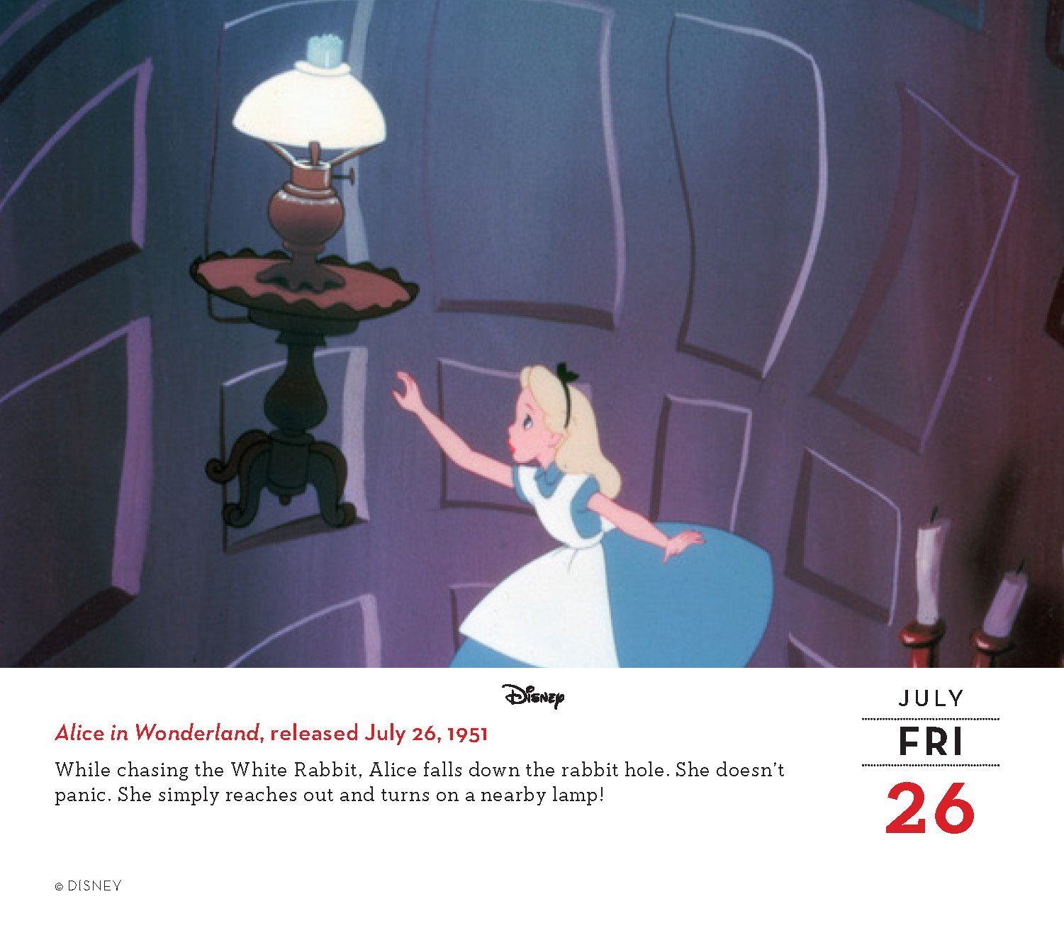 disney animators calendar