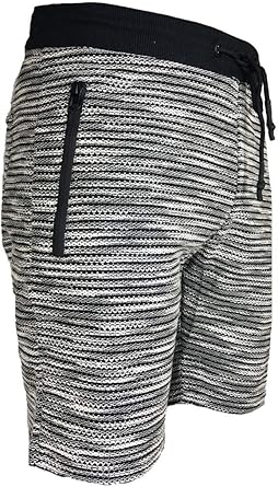 zip pocket jogger shorts