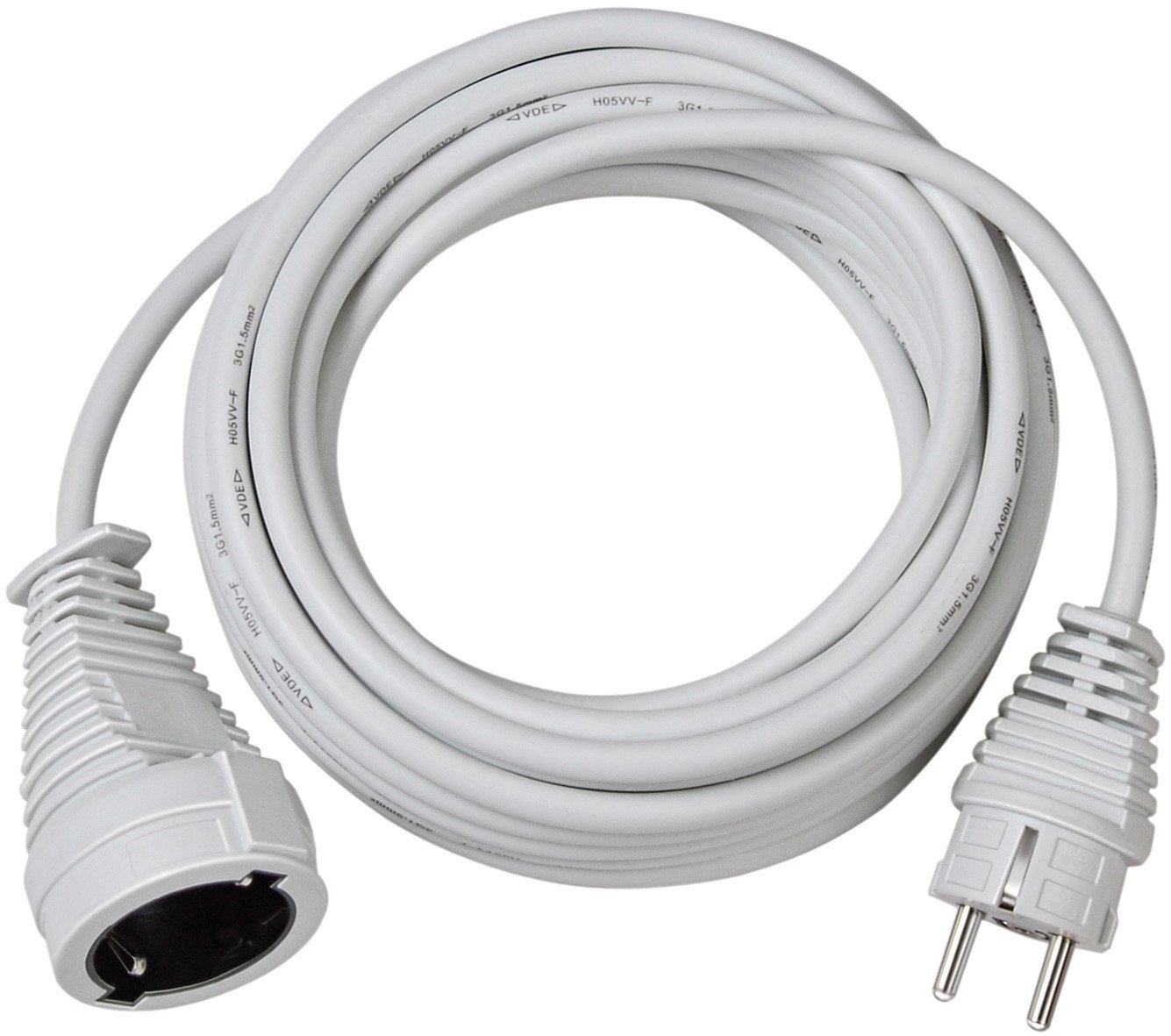 Brennenstuhl, Quality Plastic Extension Cable with a Safety Plug