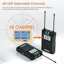 Comica CVM-WM100PLUS - Wireless Microphone System