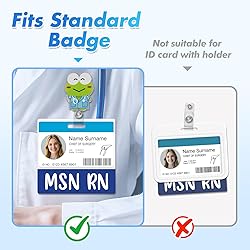 Besoar 5 Pack MSN RN Badge Buddy Card Holder