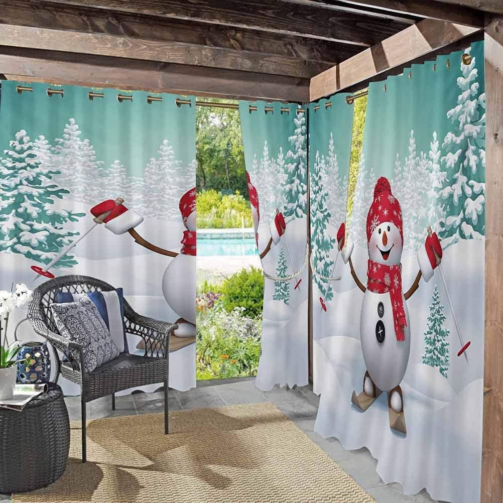 Cortina térmica para ventana de Navidad, para cortinas, para jardín