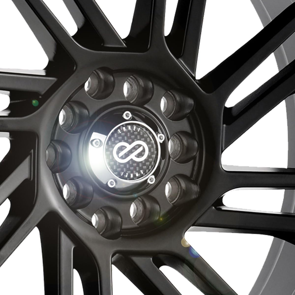 Enkei GW8 Matte Black Wheel 17x7/4x100mm Car Automotive
