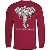 Southern Couture Alabama Crimson Tide Elephant Women's Classic Fit Long Sleeve T-Shirt