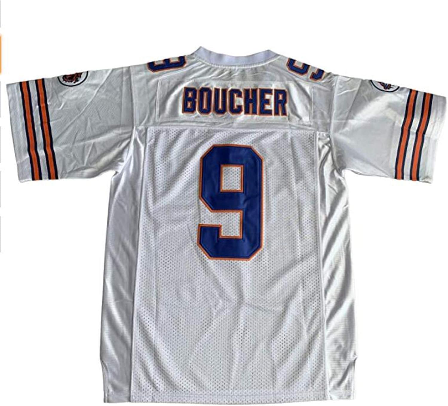 Villa The Waterboy Football Jersey #9 Bobby Boucher 50th Anniversary Stitched Movie Football Jerseys Men S-XXXL: Clothing