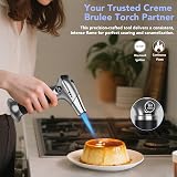 Sondiko S901 Kitchen Blow Torch Refillable with Safety Lock Adjustable Flame view 6