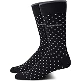 Calvin Klein Men's Dress Lightweight Stretch Crew Socks (2-Pack)