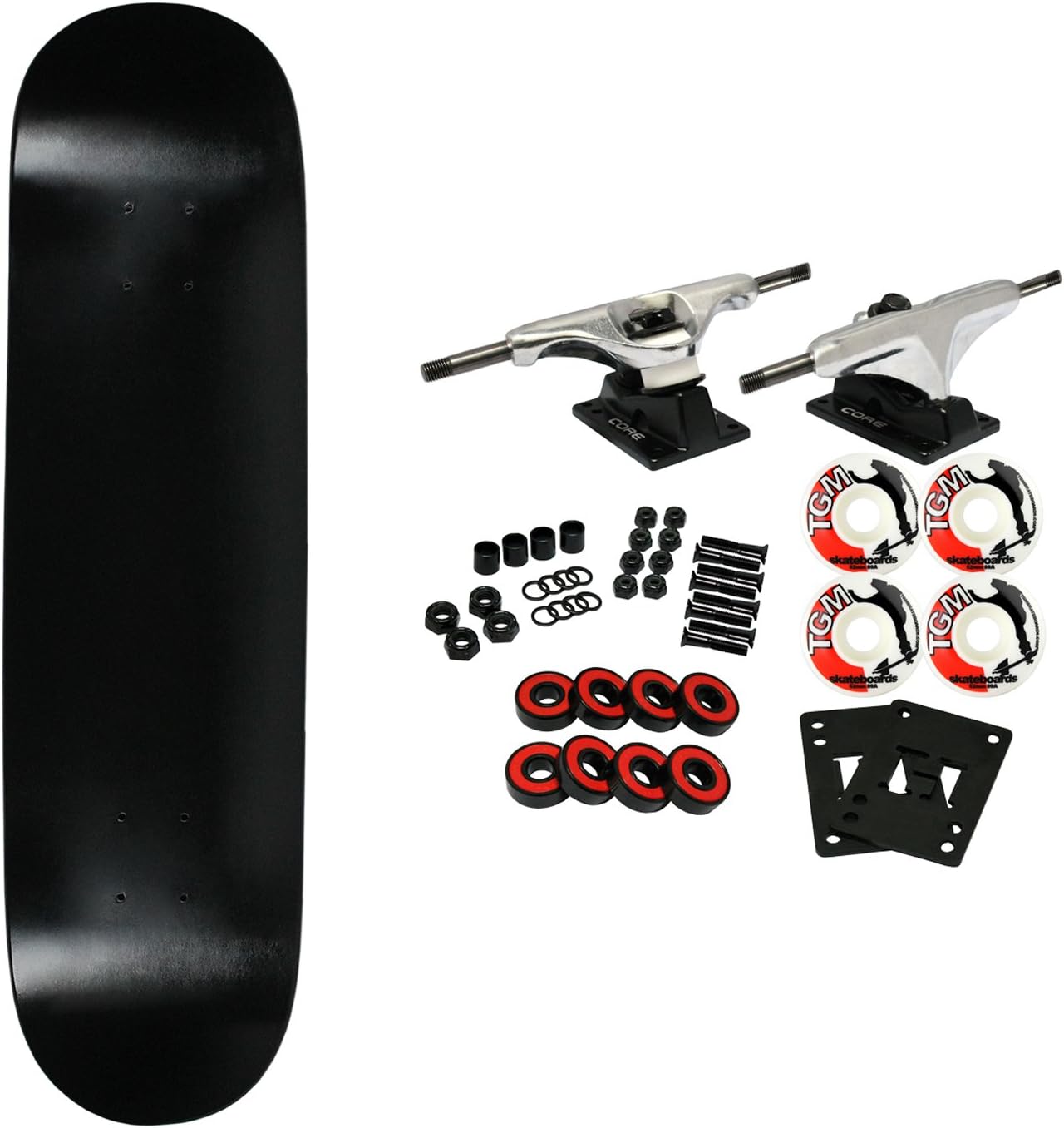 MooseComplete Skateboard Dip Trucks and Wheels