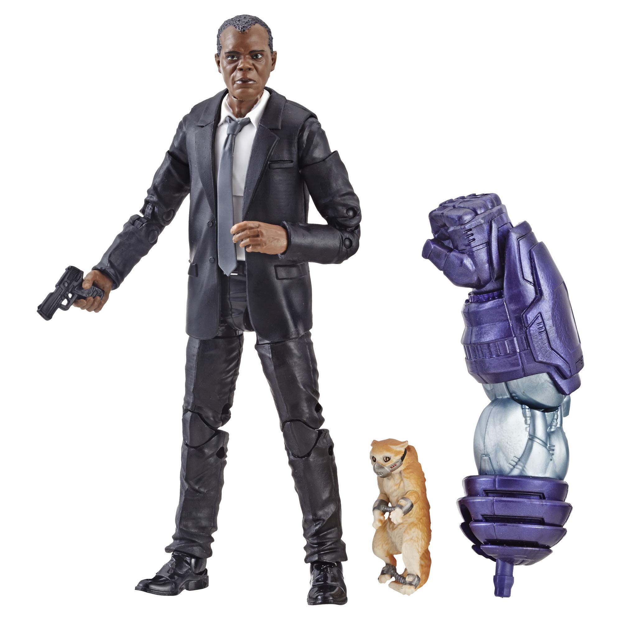 Marvel Captain 6-inch Legends Nick Fury Figure for Collectors, Kids, & Fans