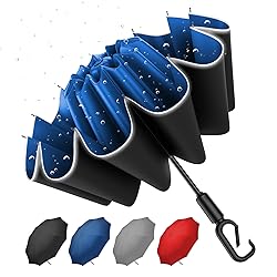 Copulan 46 Inch Auto Open Close Reverse Umbrella