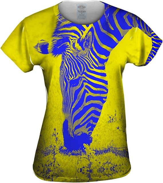 yellow zebra shirt
