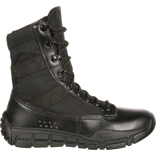 Amazon.com | ROCKY Side Zipper Jump Boot, Black, Size 14(WI  display picture 2
