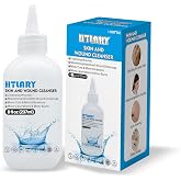 Sterile Saline for Wound Cleanser, First Aid Wound Wash Solution 237ml | 0.9 Isotonic Normal Salin, Skin First Aid Wound Cleanser Medical‑Grade, Preservative‑Free, Skin Cleansing and Rinsing