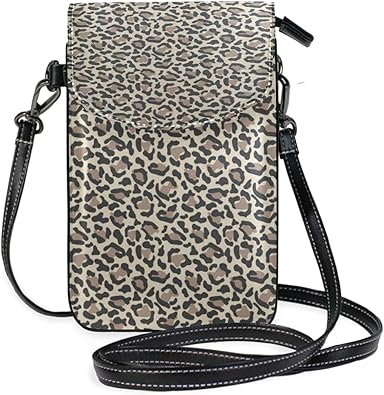 animal print crossbody purse