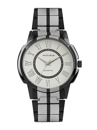 Casual Analog Silver Dial Mens Watch - NLG2BS