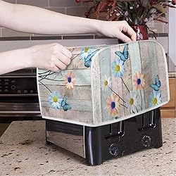 Coldinair Colorful Wood Floral Toaster Cover 2