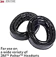 3M Personal Protective Equipment PELTOR Camelback Gel Sealing Rings HY80, Comfort Replacement Earmuff Cushions, Black